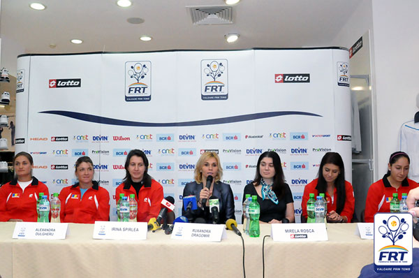 Fed Cup 2011: Galerie Foto - Conferinta de presa