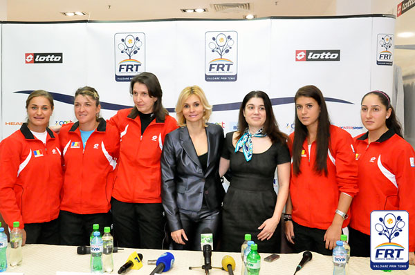 Fed Cup 2011: Galerie Foto - Conferinta de presa